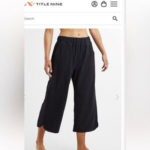 Title Nine Wide Leg Pants - Dark Blue